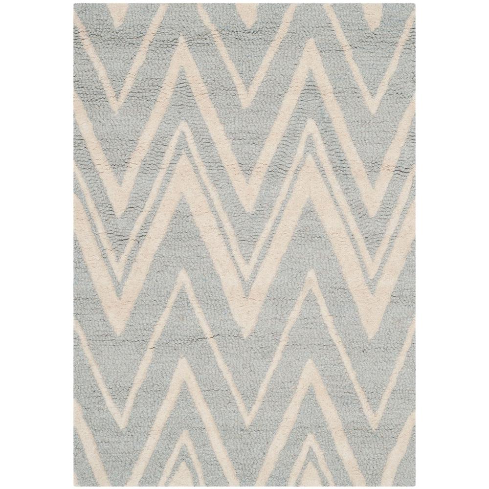 CAMBRIDGE, GREY / IVORY, 2' X 3', Area Rug, CAM711G-2. Picture 1