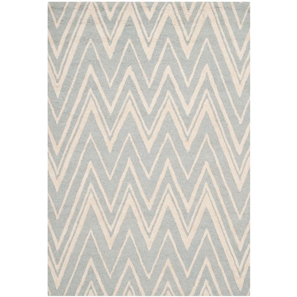 CAMBRIDGE, GREY / IVORY, 3' X 5', Area Rug, CAM711G-3. Picture 1