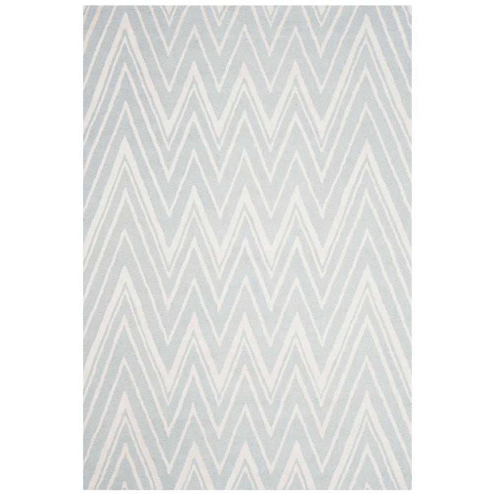 CAMBRIDGE, GREY / IVORY, 6' X 9', Area Rug, CAM711G-6. Picture 1