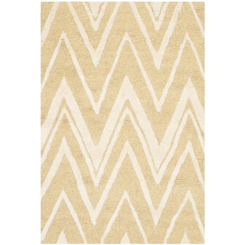 CAMBRIDGE, LIGHT GOLD / IVORY, 2' X 3', Area Rug, CAM711L-2. Picture 1