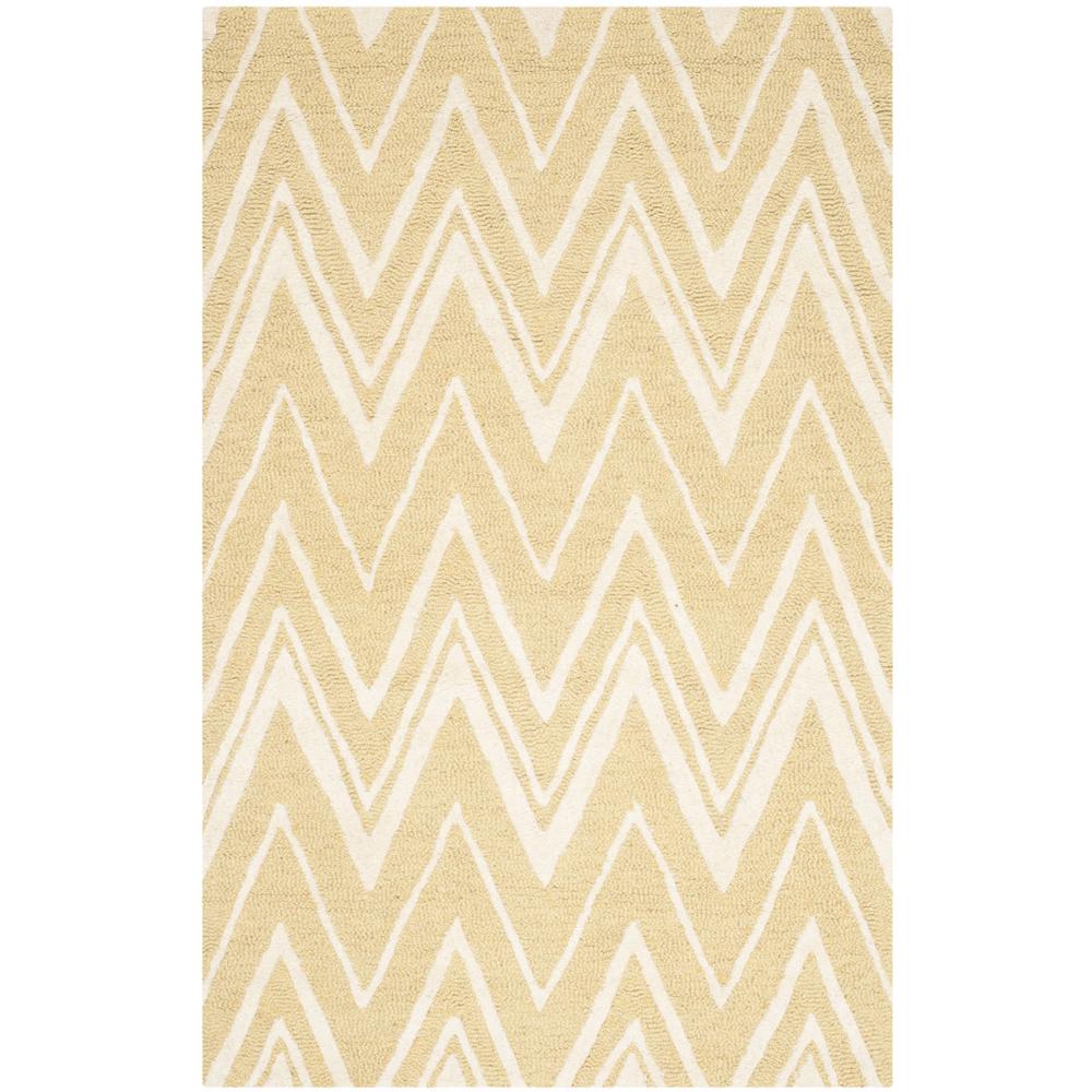 CAMBRIDGE, LIGHT GOLD / IVORY, 3' X 5', Area Rug, CAM711L-3. Picture 1