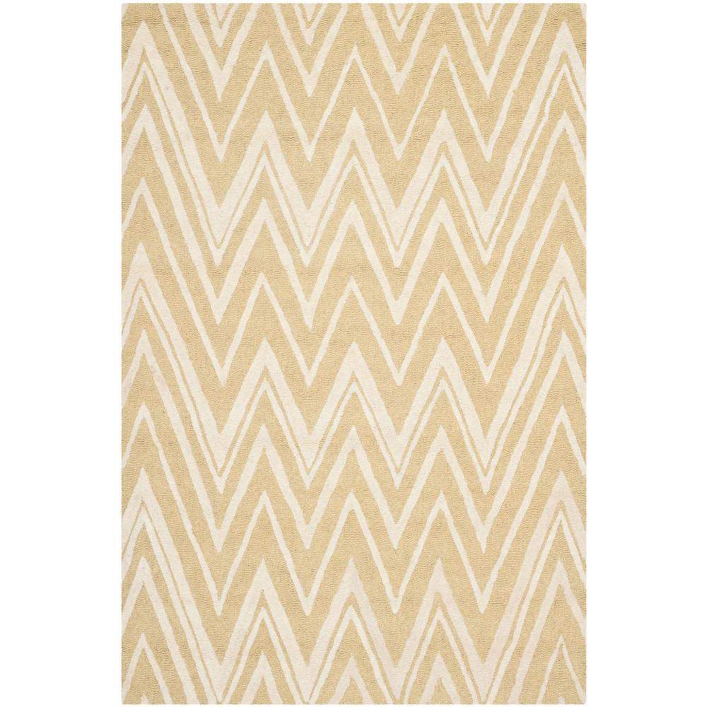 CAMBRIDGE, LIGHT GOLD / IVORY, 4' X 6', Area Rug, CAM711L-4. Picture 1