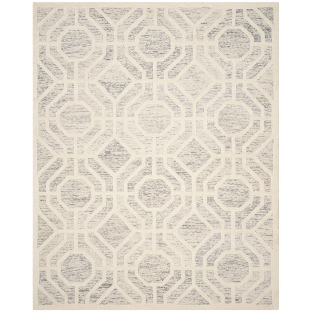 CAMBRIDGE, LIGHT GREY / IVORY, 8' X 10', Area Rug, CAM726G-8. Picture 1