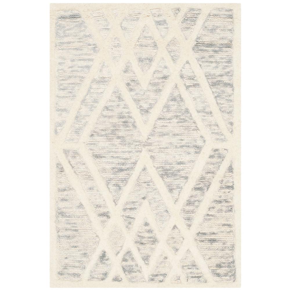 CAMBRIDGE, GREY / IVORY, 2' X 3', Area Rug, CAM729G-2. Picture 1