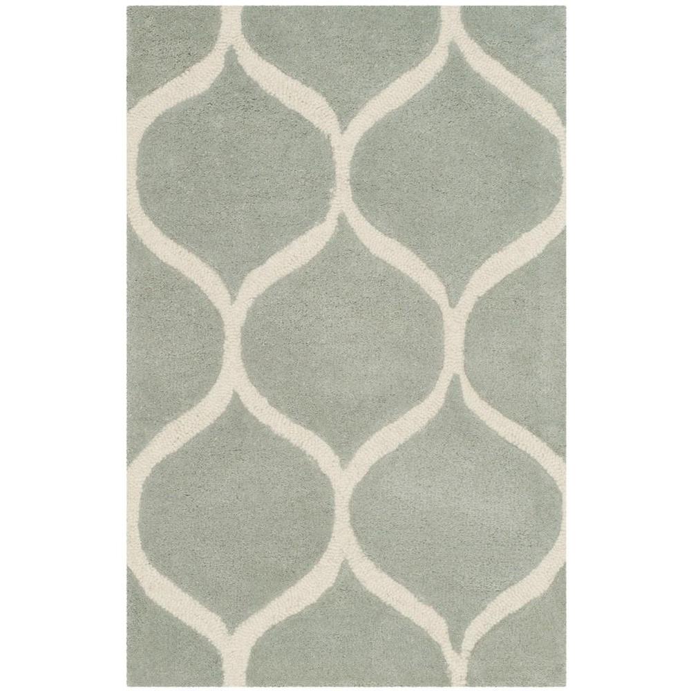 CAMBRIDGE, GREY / IVORY, 2' X 3', Area Rug, CAM730G-2. Picture 1