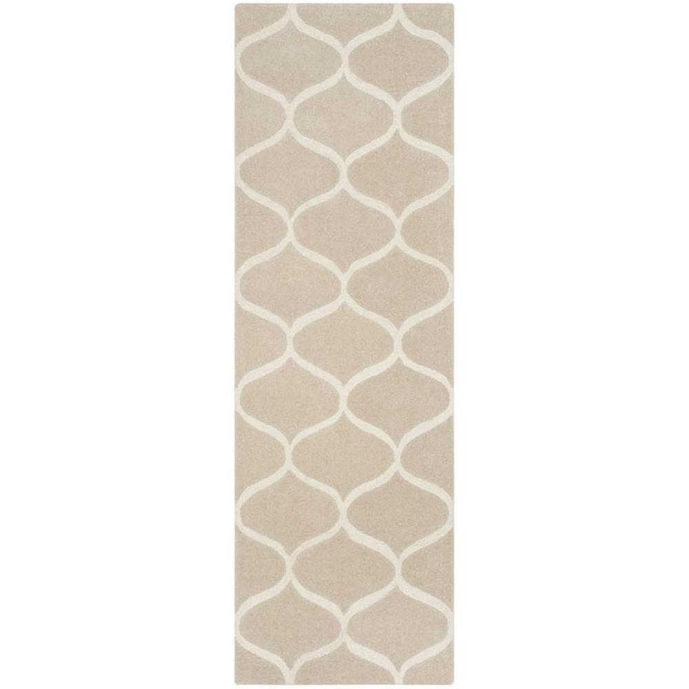 CAMBRIDGE, LIGHT BEIGE / IVORY, 2'-6" X 8', Area Rug. Picture 1