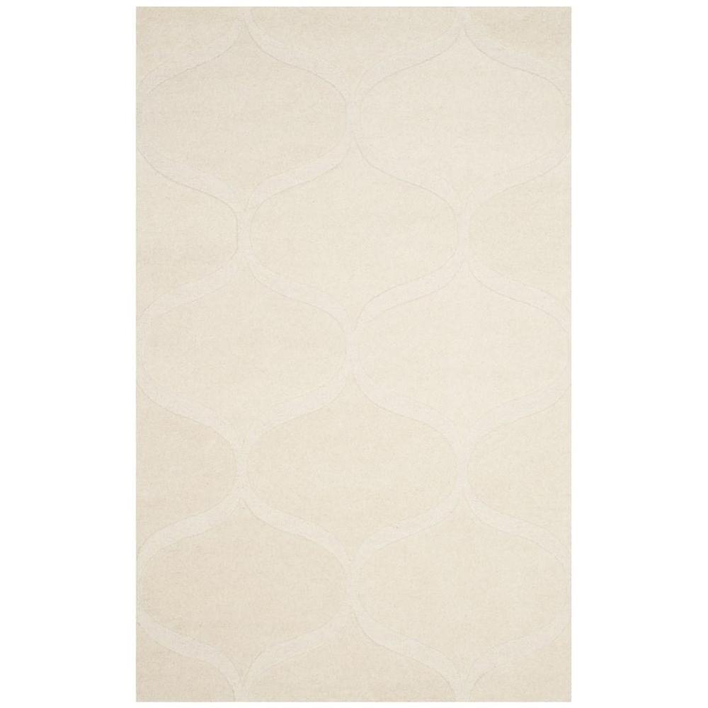 CAMBRIDGE, IVORY / IVORY, 5' X 8', Area Rug. Picture 1