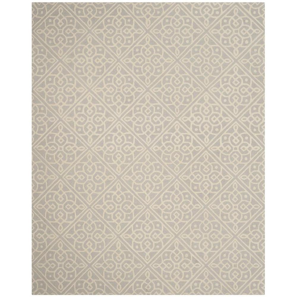 CAMBRIDGE, LIGHT GREY / IVORY, 8' X 10', Area Rug, CAM731G-8. Picture 1