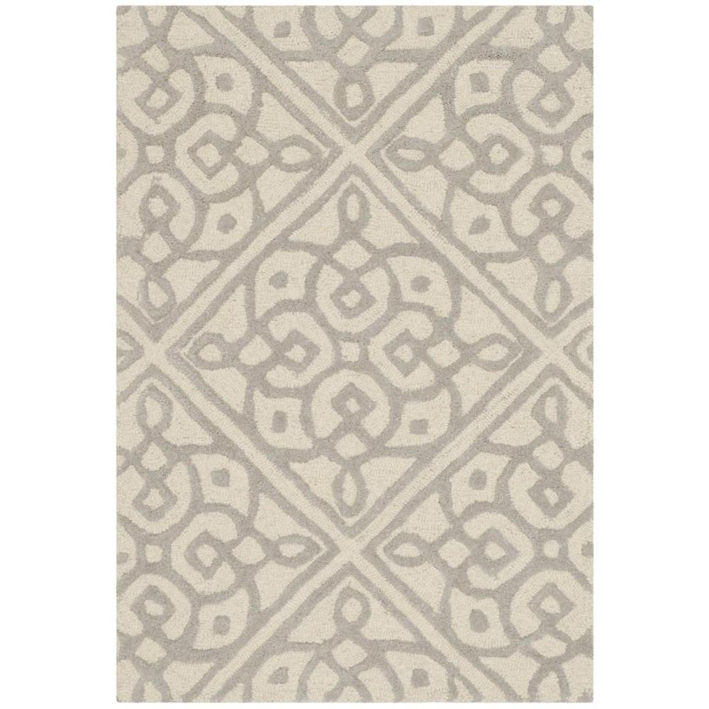 CAMBRIDGE, IVORY / GREY, 2' X 3', Area Rug, CAM731Q-2. Picture 1