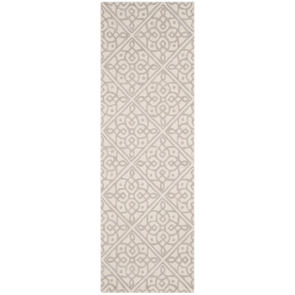 CAMBRIDGE, IVORY / GREY, 2'-6" X 8', Area Rug, CAM731Q-28. Picture 1