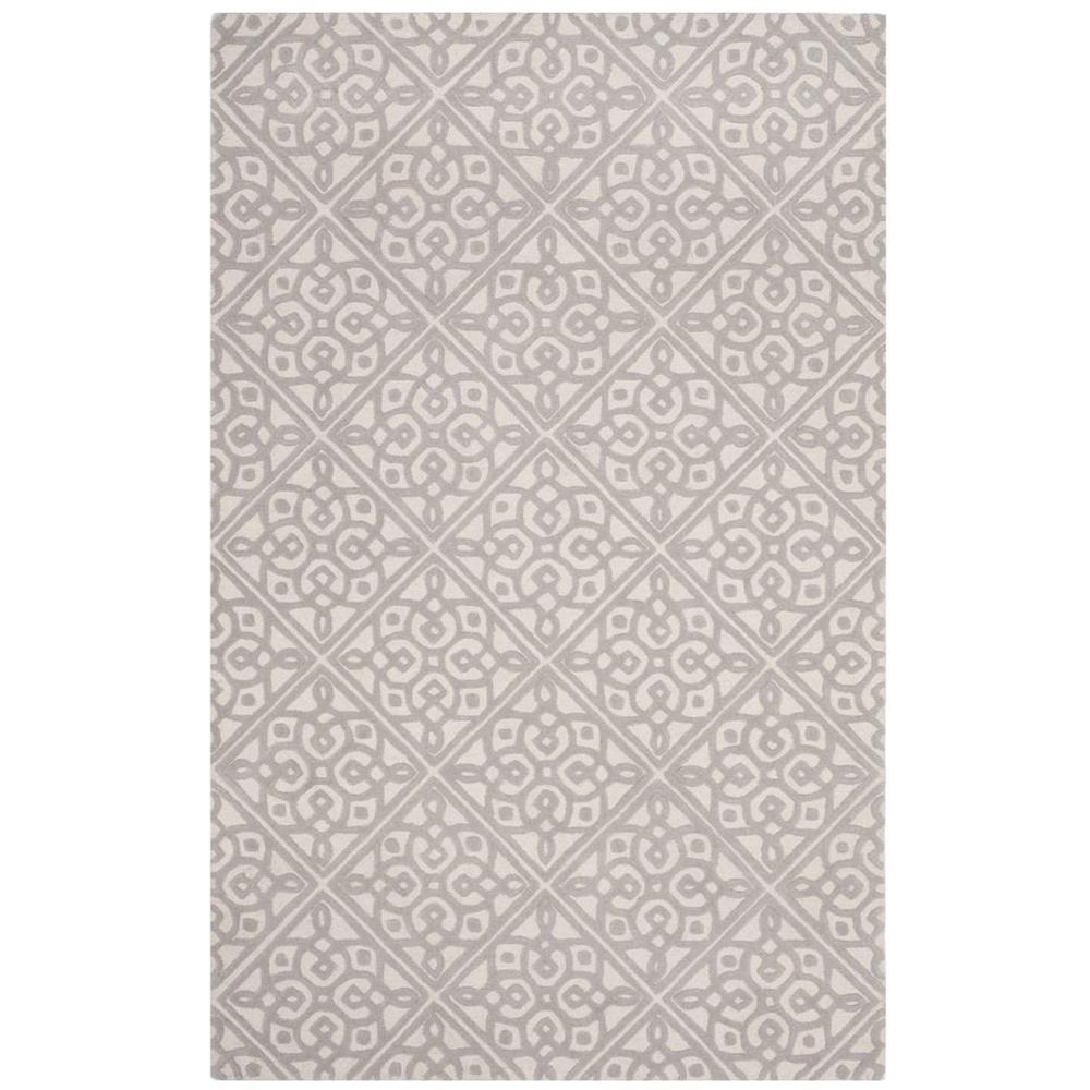 CAMBRIDGE, IVORY / GREY, 5' X 8', Area Rug, CAM731Q-5. Picture 1
