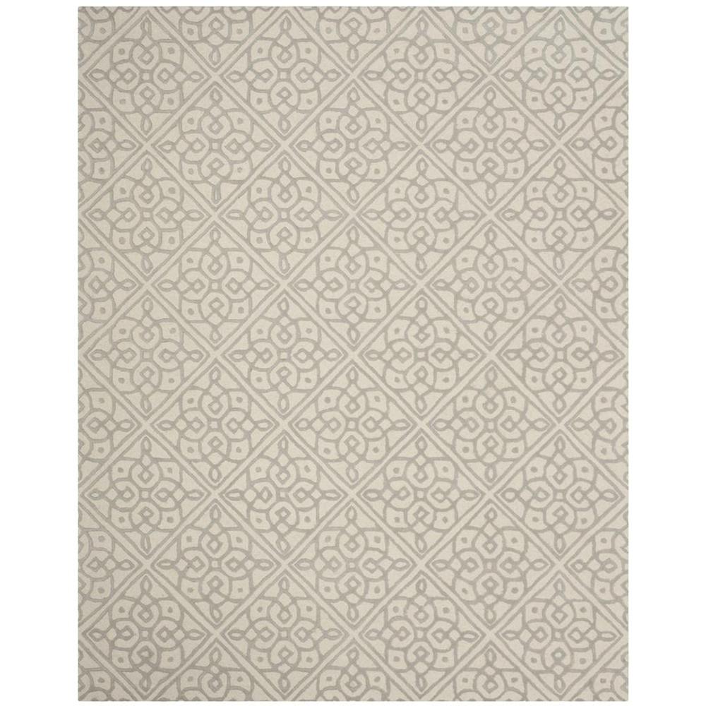 CAMBRIDGE, IVORY / GREY, 8' X 10', Area Rug, CAM731Q-8. Picture 1