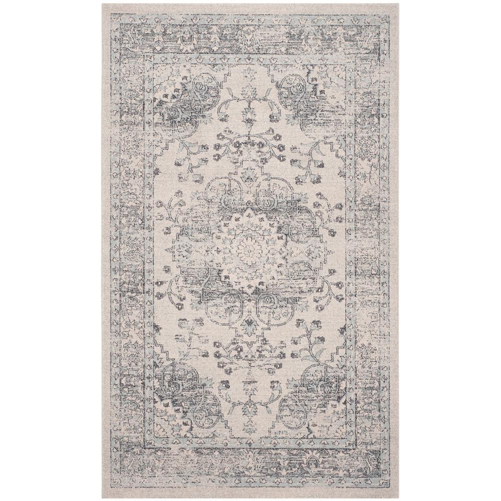 CARMEL, BEIGE / BLUE, 3' X 5', Area Rug, CAR271A-3. Picture 1