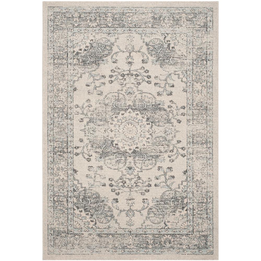 CARMEL, BEIGE / BLUE, 5'-1" X 7'-6", Area Rug, CAR271A-5. Picture 1
