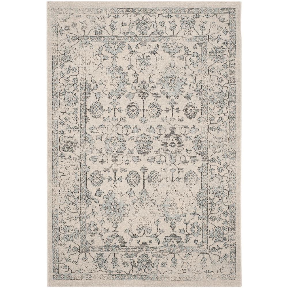 CARMEL, BEIGE / BLUE, 5'-1" X 7'-6", Area Rug, CAR273A-5. Picture 1