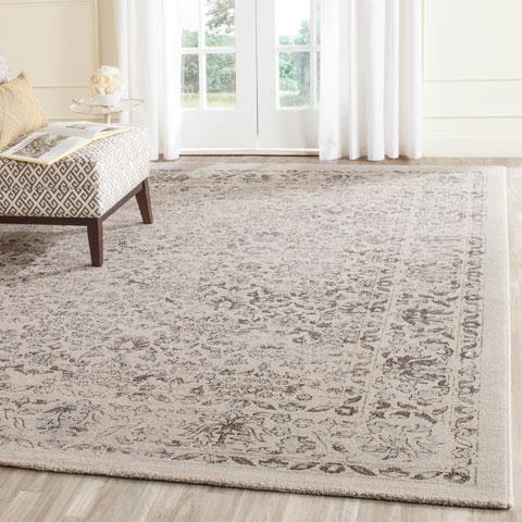 CARMEL, BEIGE / BLUE, 5'-1" X 7'-6", Area Rug, CAR274A-5. Picture 2