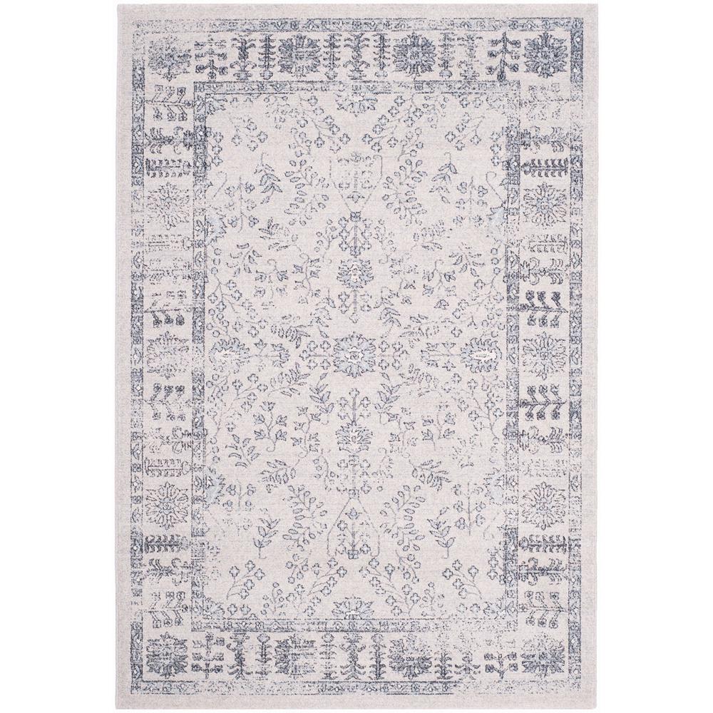 CARMEL, BEIGE / BLUE, 5'-1" X 7'-6", Area Rug, CAR275A-5. Picture 1