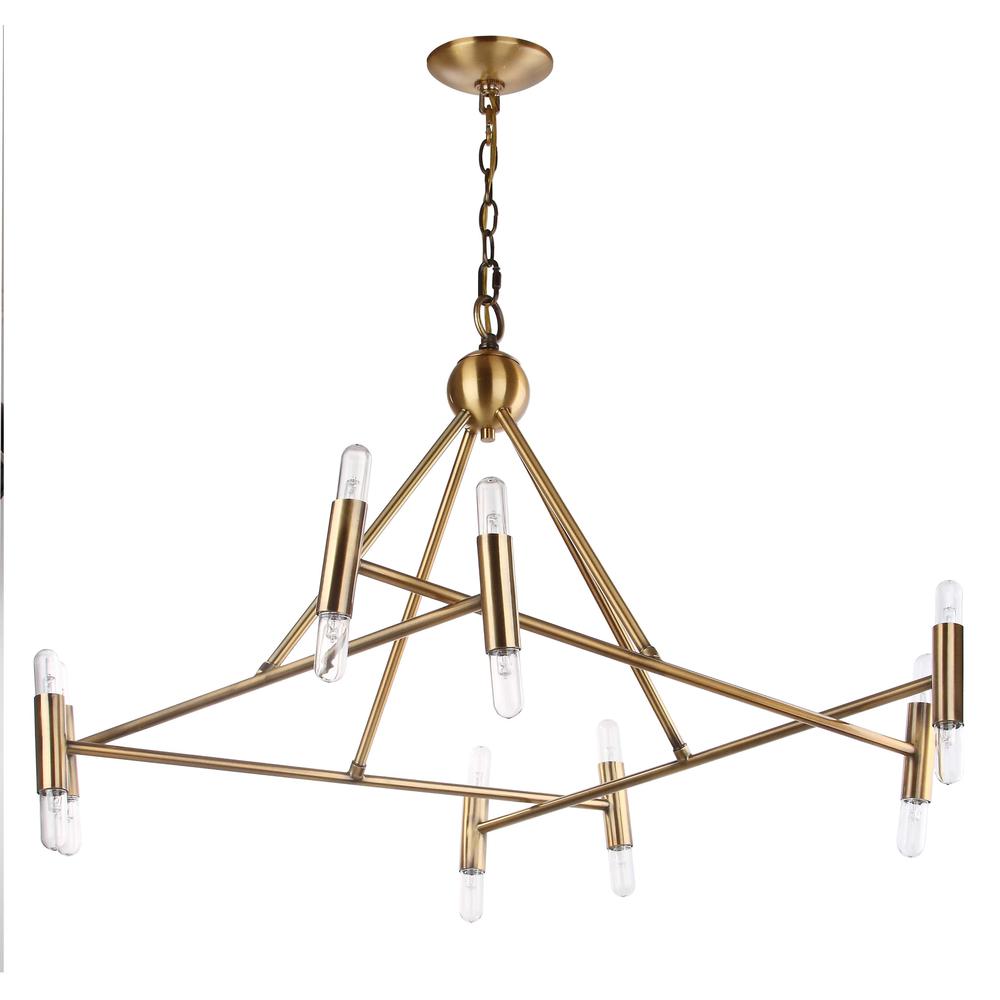 Hegarty Chandelier, Gold. Picture 3