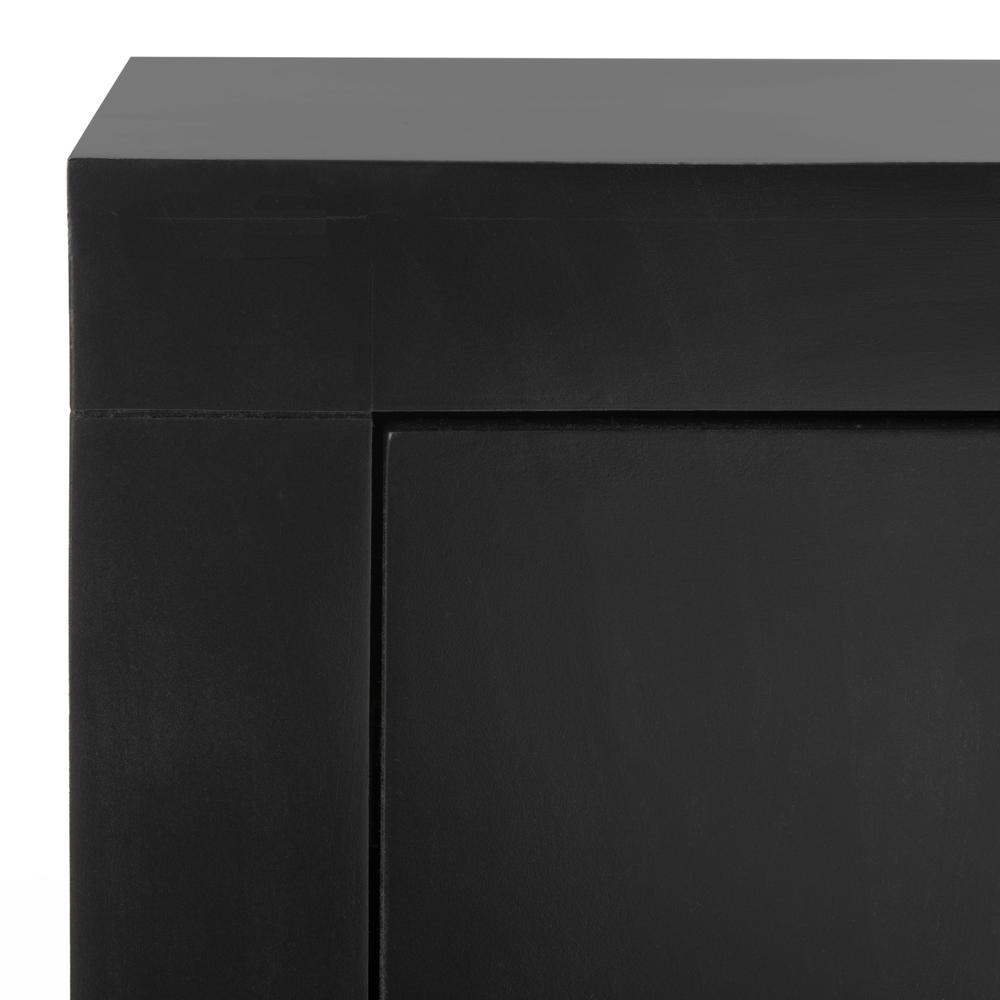 Dion 3 Drawer Chest, Black/Gold. Picture 2
