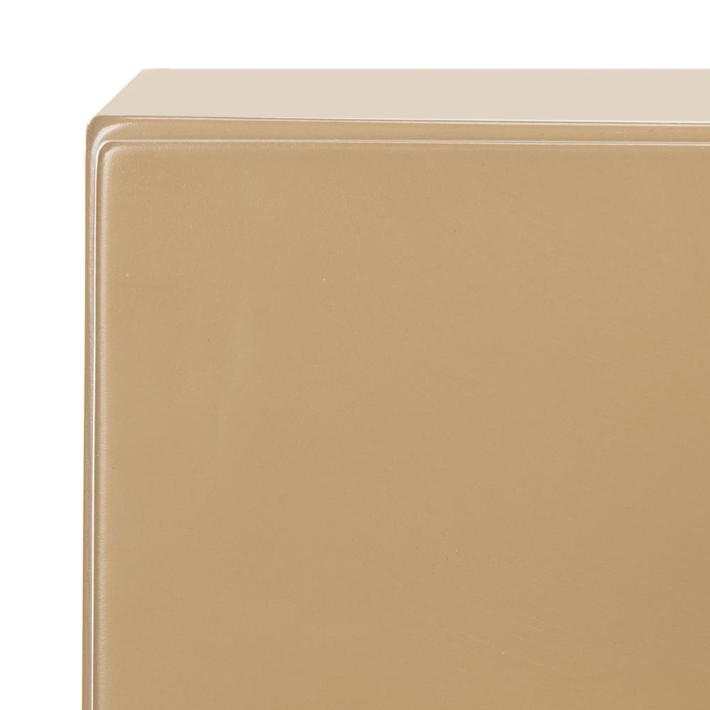 Raquel 3 Drawer Chest, Light Brown. Picture 2