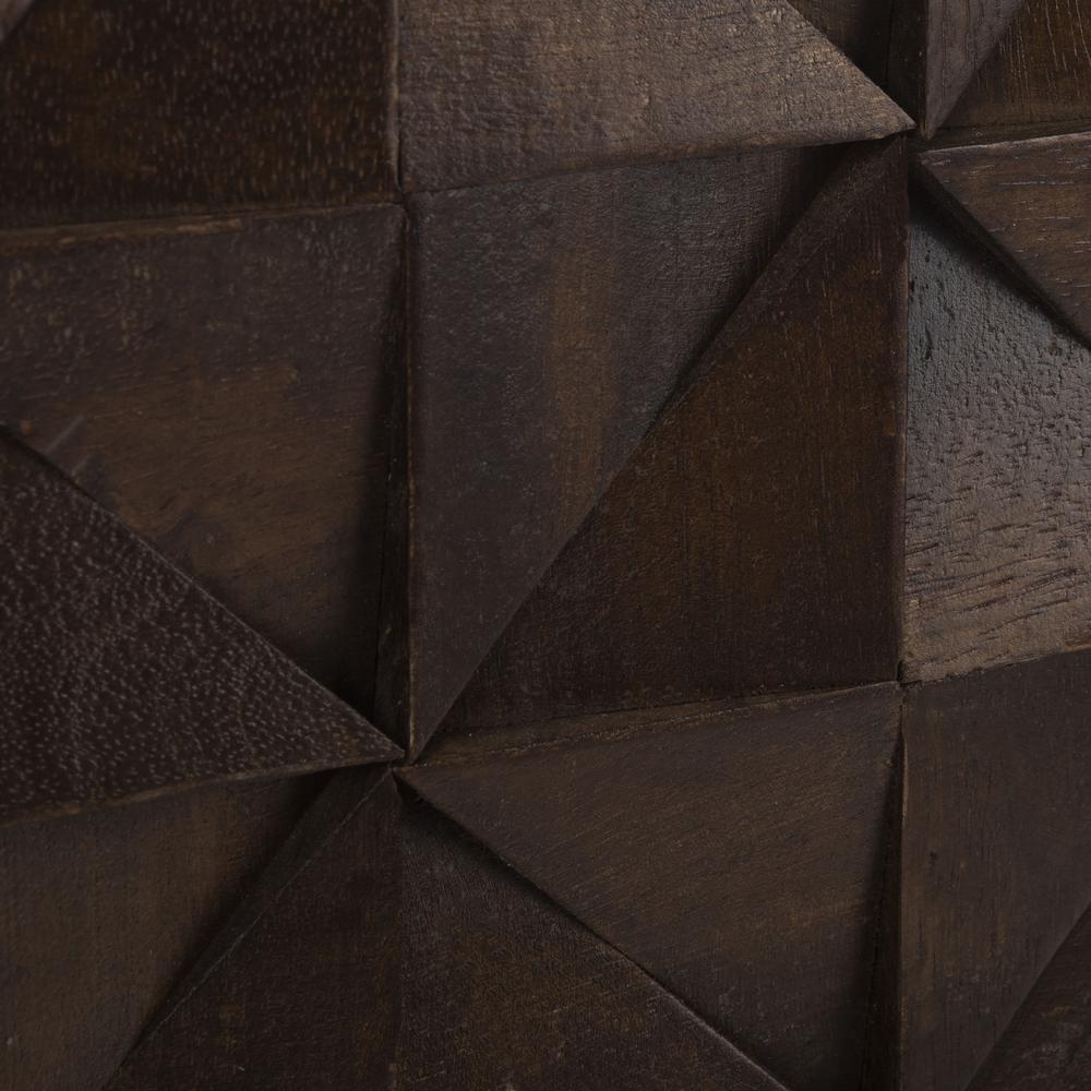 Zinnia 3 Drawer Chest , Walnut. Picture 5