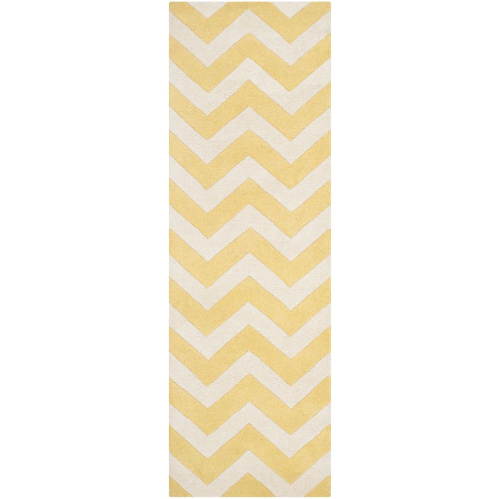 CHATHAM, LIGHT GOLD / IVORY, 2'-3" X 5', Area Rug, CHT715L-25. Picture 1