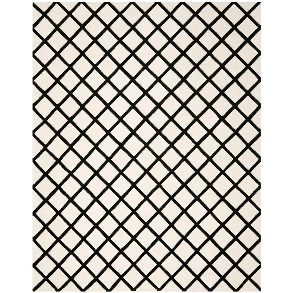 CHATHAM, IVORY / BLACK, 8' X 10', Area Rug, CHT718A-8. Picture 1