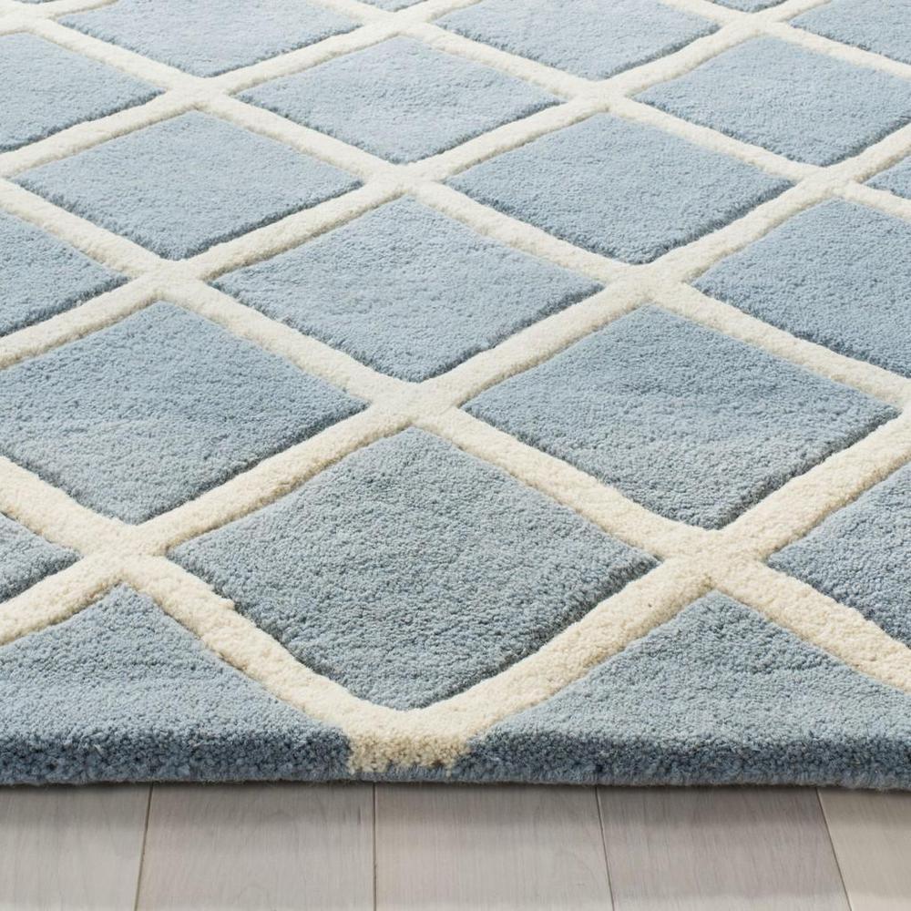 CHATHAM, BLUE / IVORY, 5' X 8', Area Rug, CHT718B-5. Picture 1