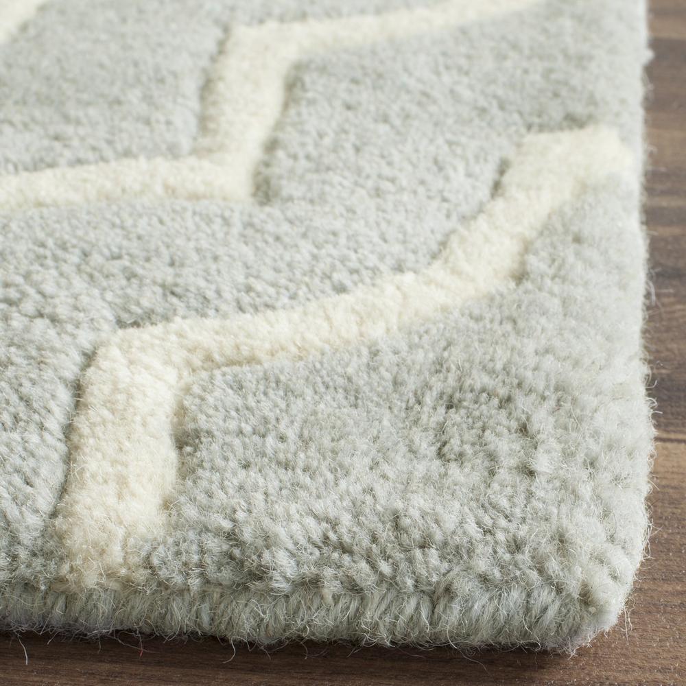 CHATHAM, GREY / IVORY, 3' X 5', Area Rug, CHT736E-3. Picture 1
