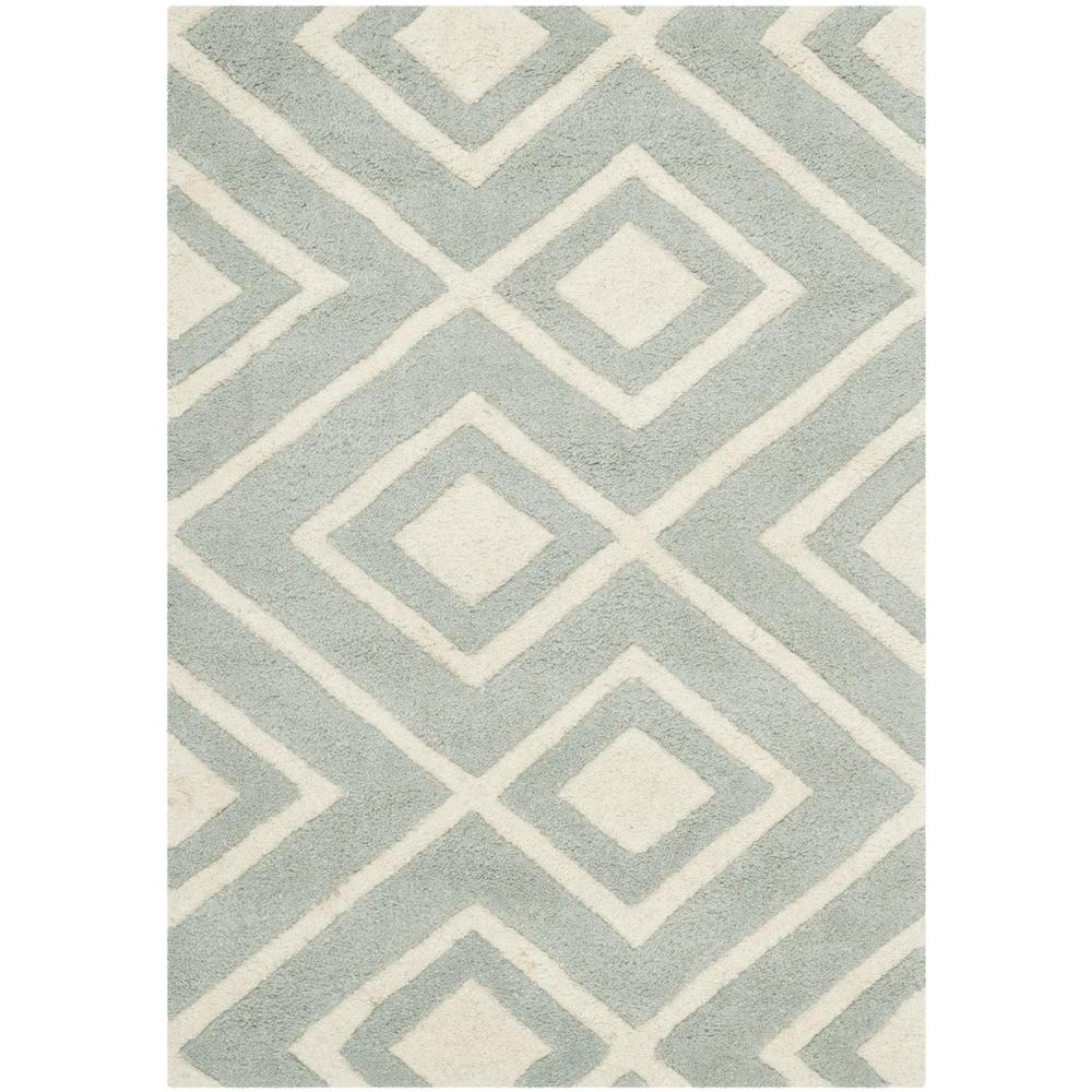 CHATHAM, GREY / IVORY, 2' X 3', Area Rug, CHT742E-2. Picture 1