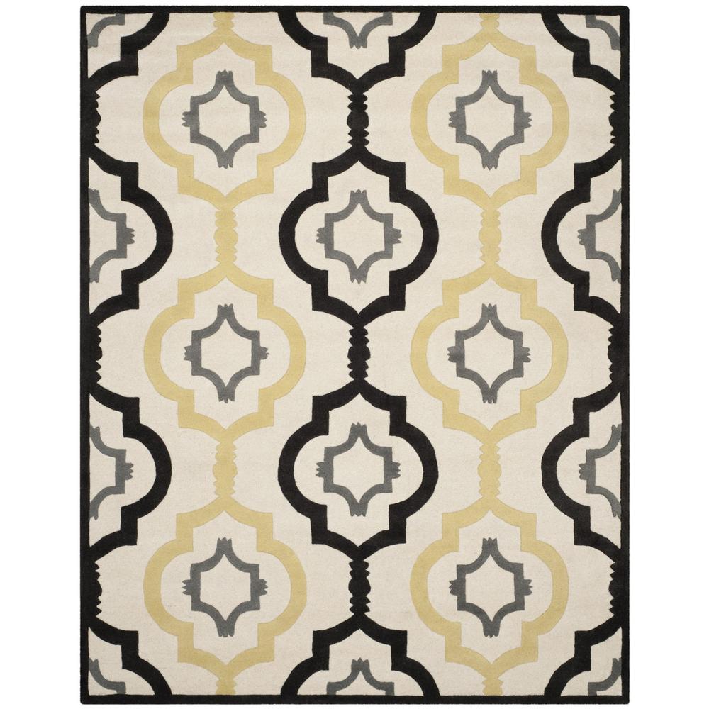 CHATHAM, IVORY / MULTI, 6' X 9', Area Rug. Picture 1