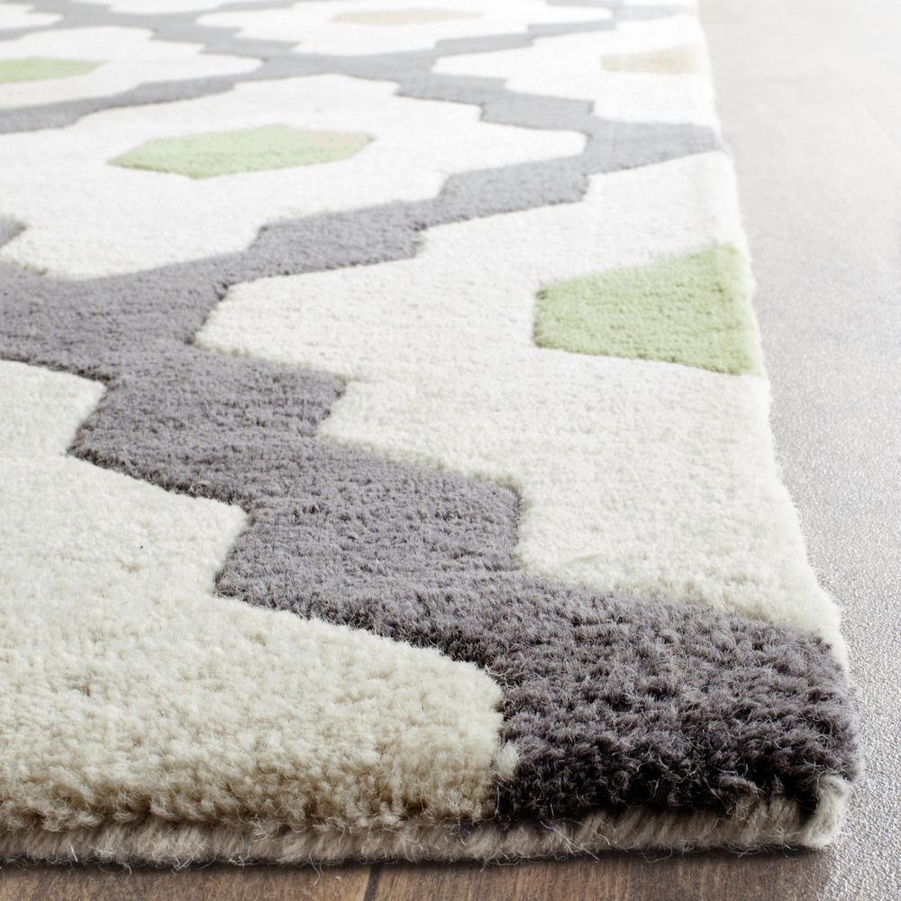 CHATHAM, DARK GREY / IVORY, 8'-9" X 12', Area Rug, CHT748K-9. Picture 1