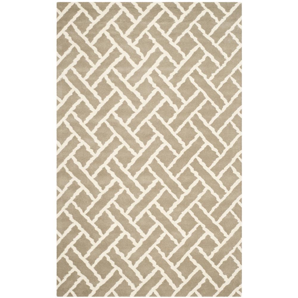 CHATHAM, BEIGE / IVORY, 5' X 8', Area Rug, CHT757H-5. Picture 1