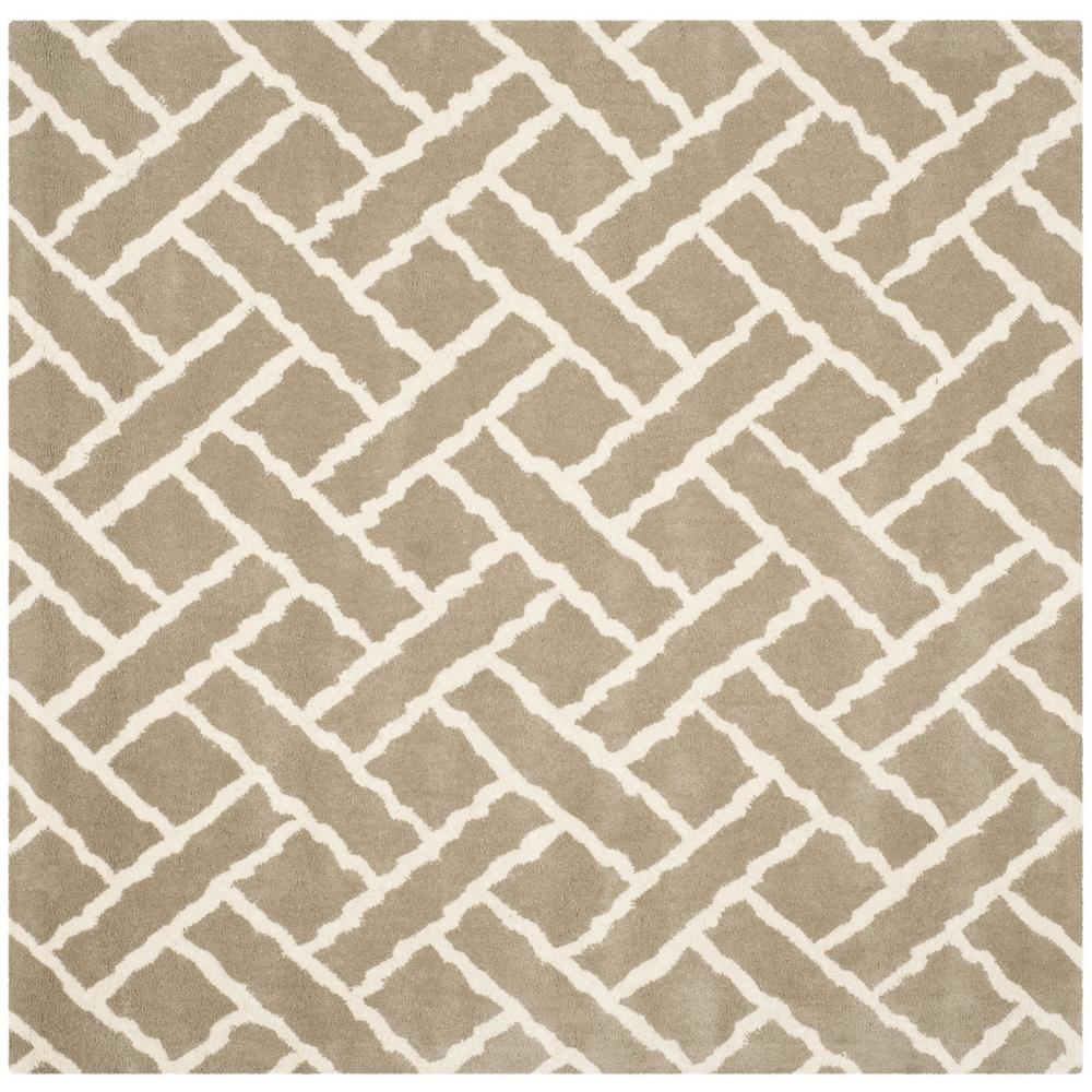 CHATHAM, BEIGE / IVORY, 5' X 5' Square, Area Rug, CHT757H-5SQ. Picture 1
