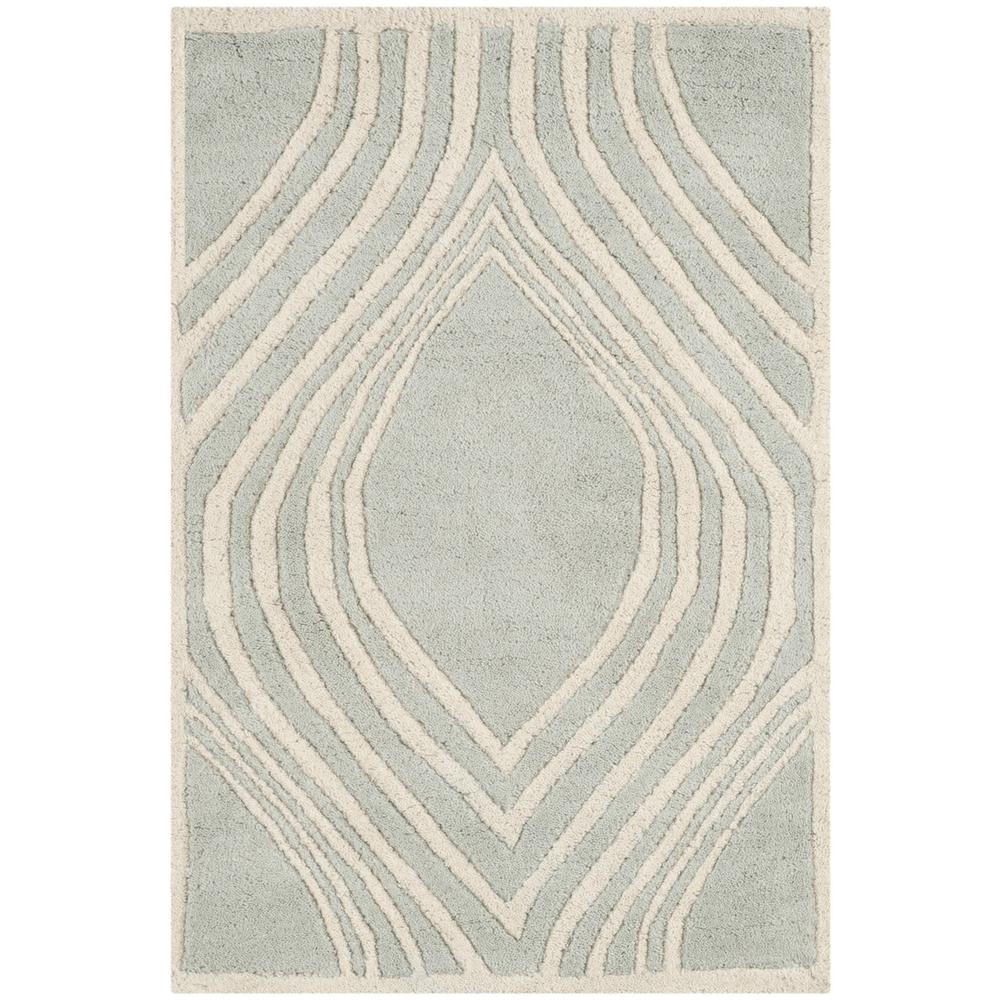 CHATHAM, GREY / IVORY, 2' X 3', Area Rug, CHT758E-2. Picture 1
