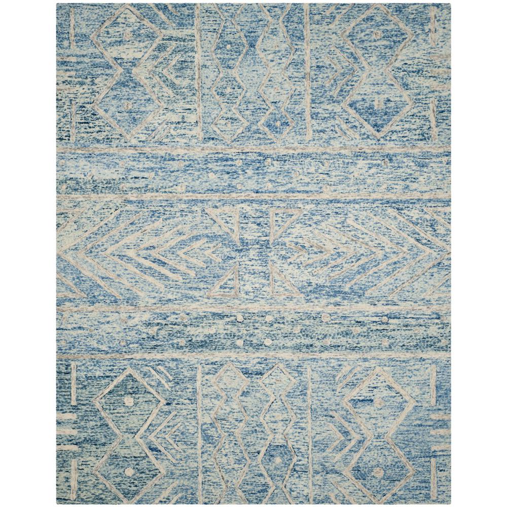 CHATHAM, BLUE / IVORY, 8' X 10', Area Rug, CHT764B-8. Picture 1