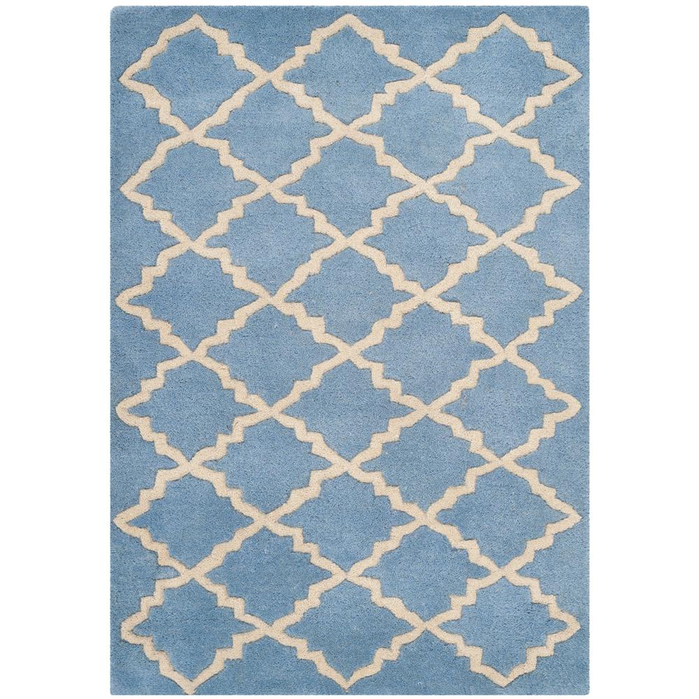CHATHAM, BLUE GREY, 2' X 3', Area Rug. Picture 1