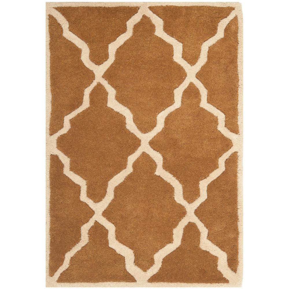 CHATHAM, BROWN, 2' X 3', Area Rug. Picture 1