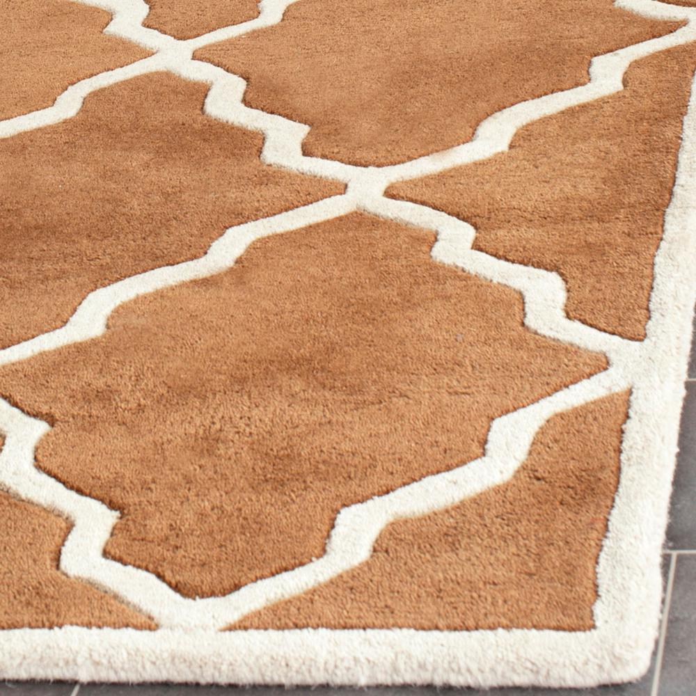 CHATHAM, BROWN, 6' X 9', Area Rug. Picture 1