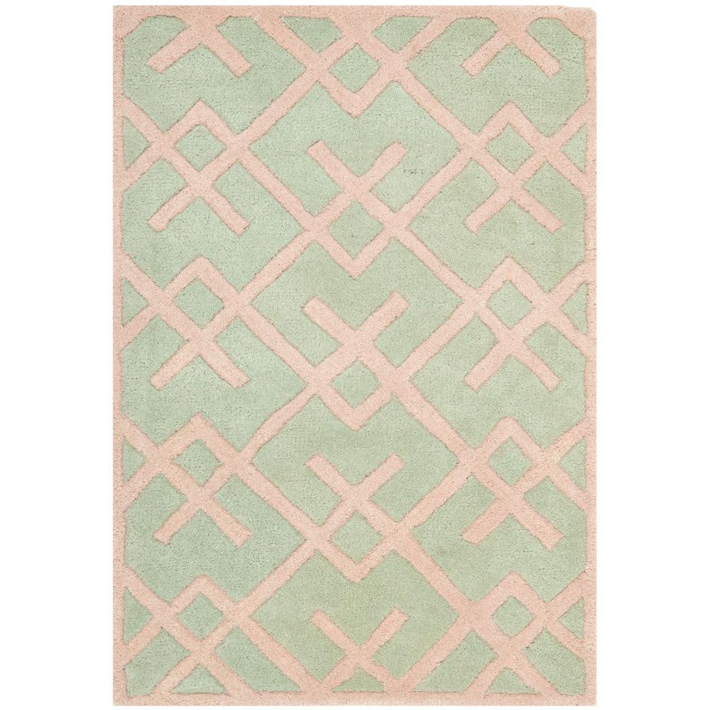 CHATHAM, GREEN, 2' X 3', Area Rug, CHT941B-2. Picture 1