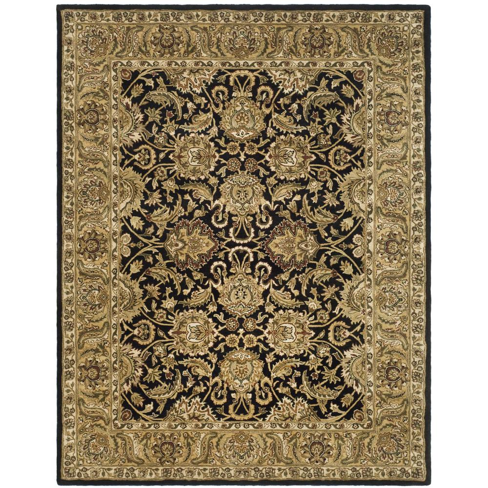 CLASSIC, BLACK / GOLD, 9'-6" X 13'-6", Area Rug, CL252A-10. Picture 1