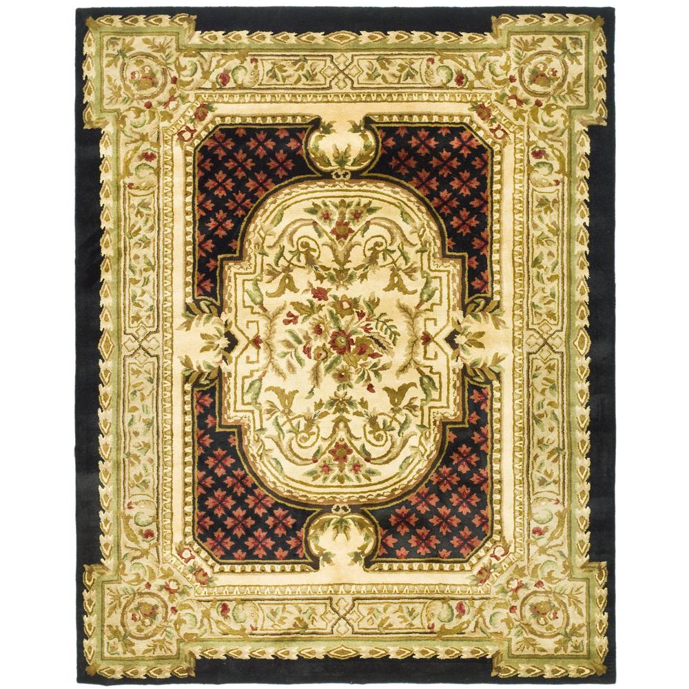 CLASSIC, BLACK, 9'-6" X 13'-6", Area Rug. Picture 1