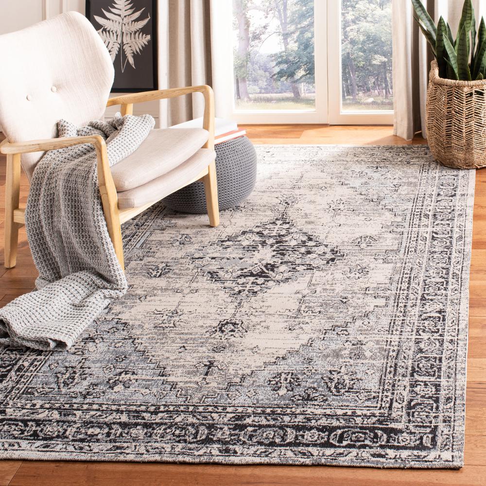 CLV-CLASSIC VINTAGE, GREY, 5' X 8', Area Rug, CLV113F-5. Picture 3
