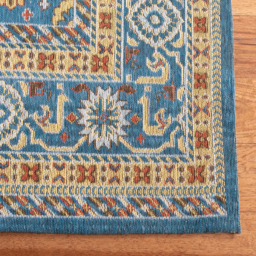 CLV-CLASSIC VINTAGE, BLUE / GOLD, 5' X 8', Area Rug. Picture 2