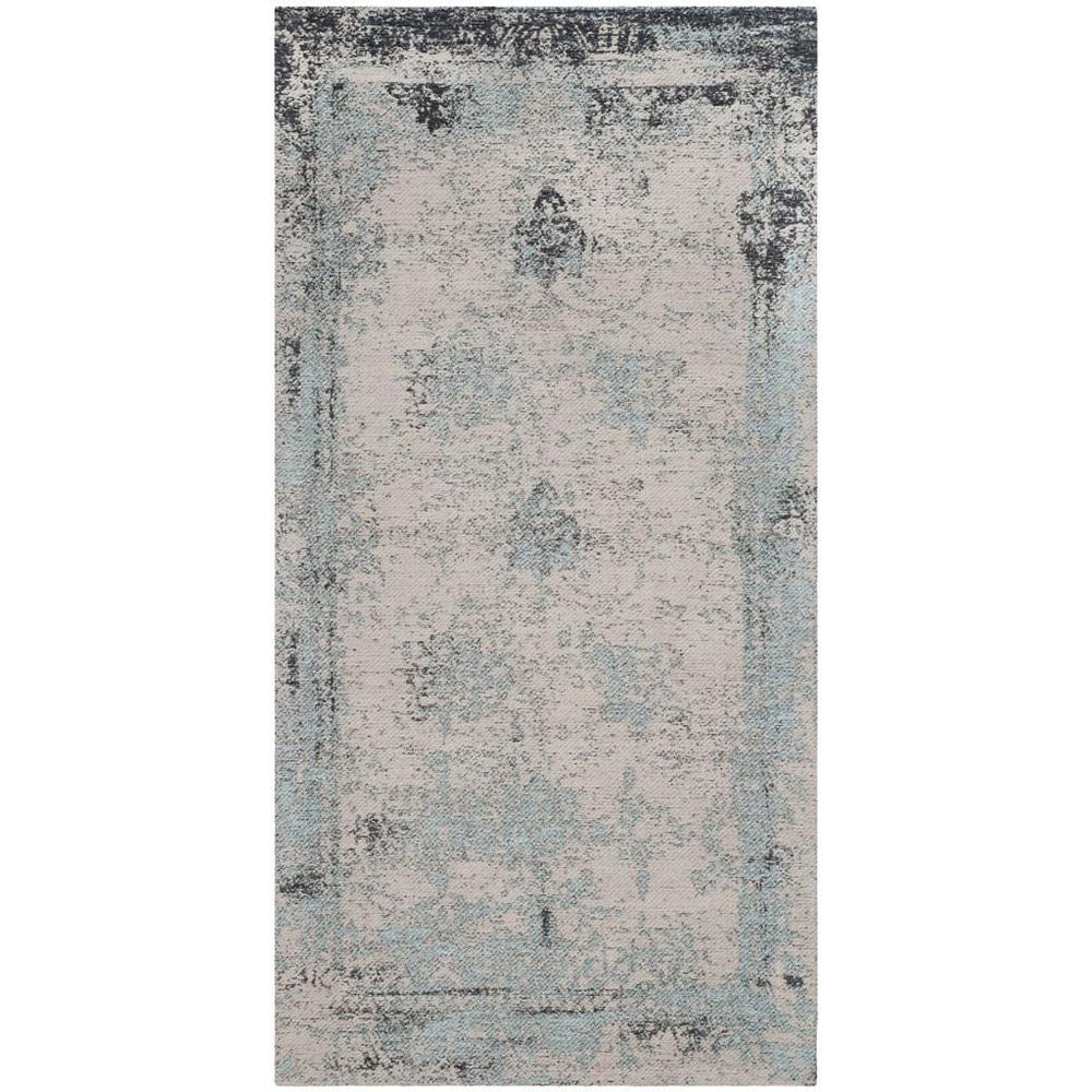 CLV-CLASSIC VINTAGE, BLUE, 2'-4" X 4'-8", Area Rug, CLV125C-25. Picture 1