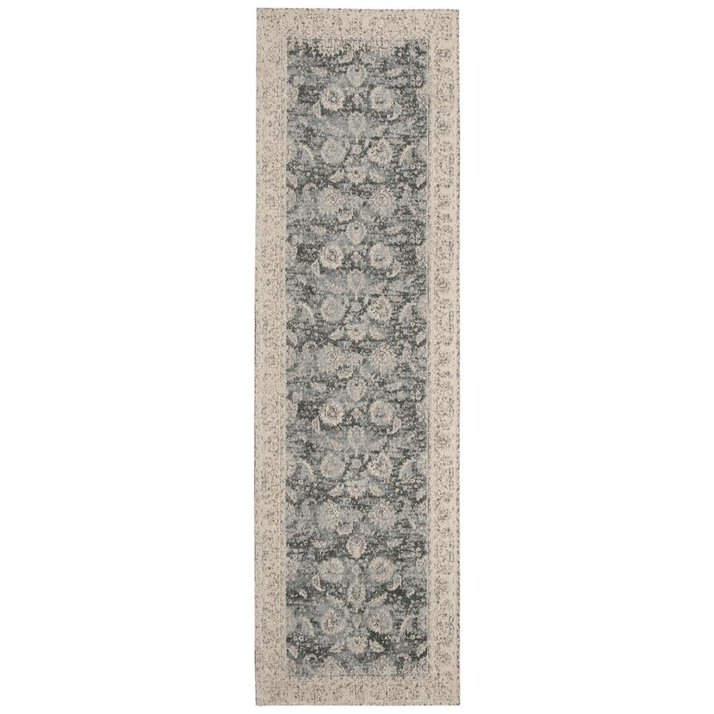 CLV-CLASSIC VINTAGE, CREAM / GREY, 2'-3" X 8', Area Rug. Picture 1