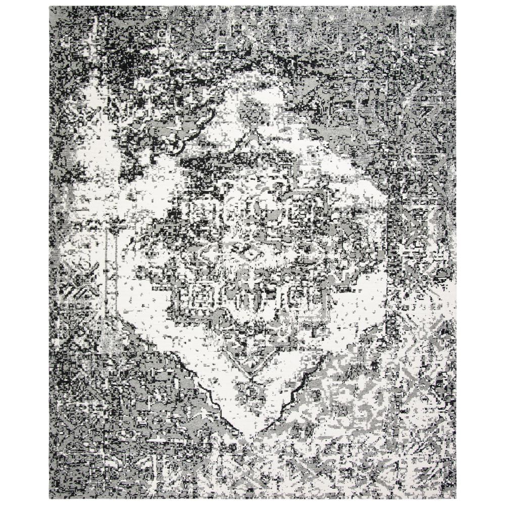 CLASSIC VINTAGE, GREY / IVORY, 6' X 9', Area Rug. Picture 1