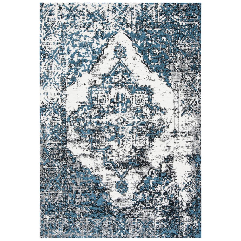 CLASSIC VINTAGE, NAVY / IVORY, 4' X 6', Area Rug, CLV703N-4. Picture 1