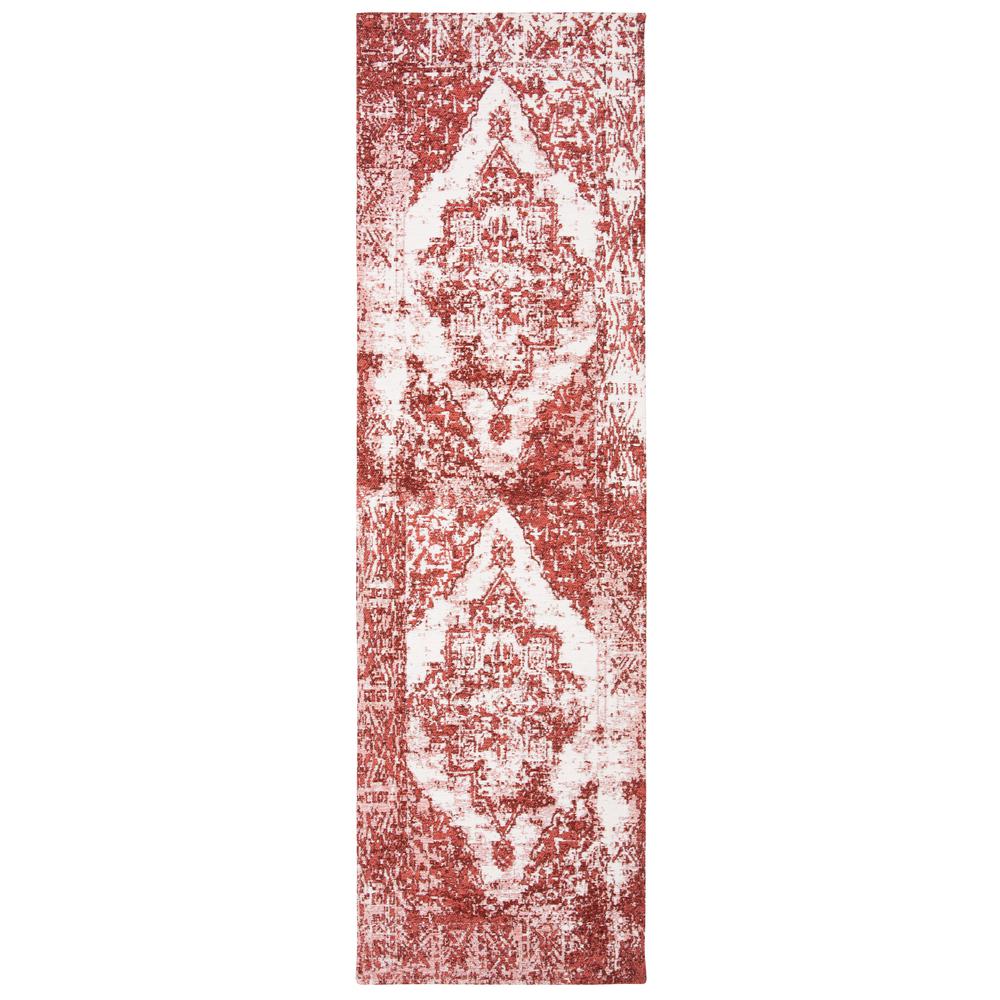 CLASSIC VINTAGE, RUST / IVORY, 2'-3" X 8', Area Rug. Picture 1