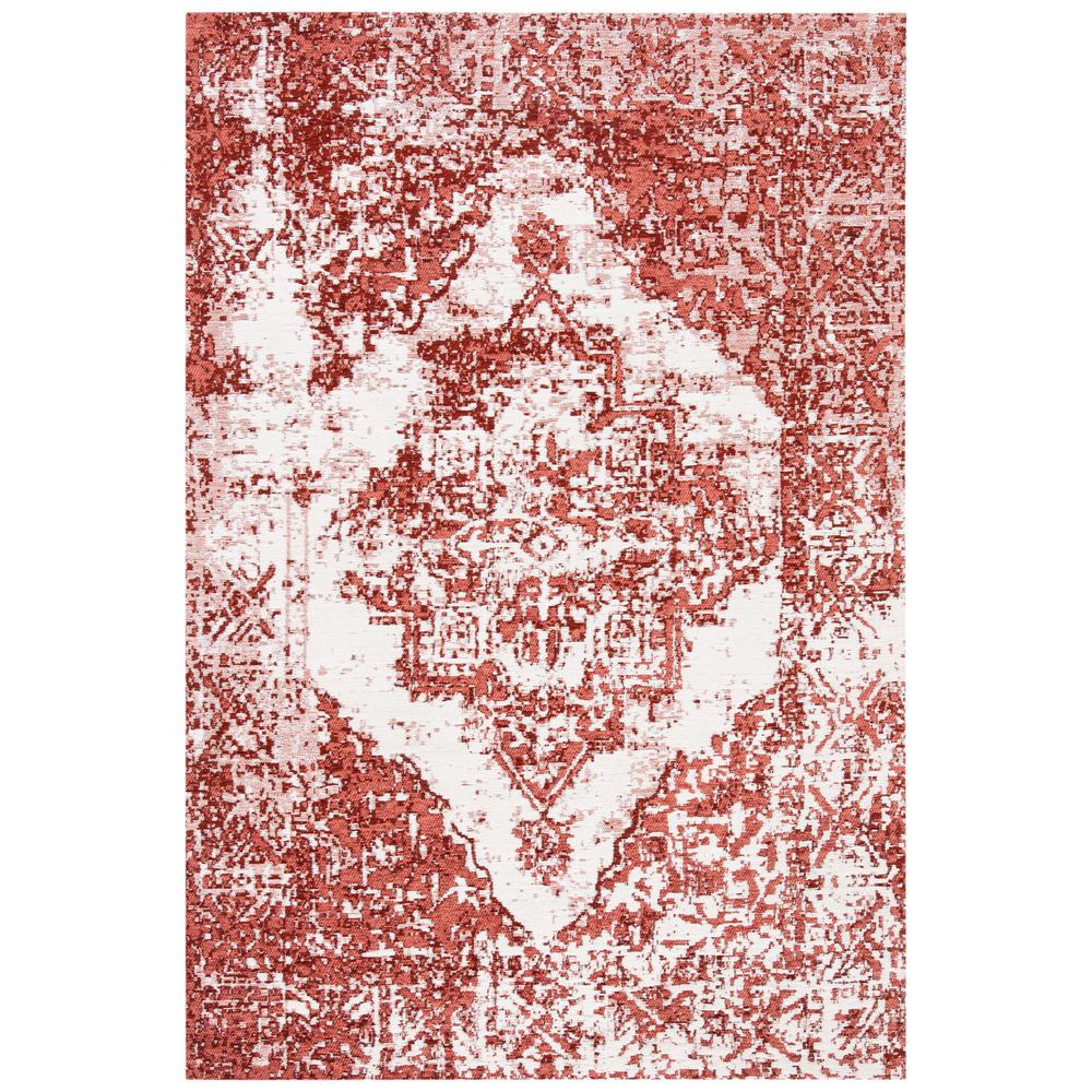 CLASSIC VINTAGE, RUST / IVORY, 4' X 6', Area Rug. Picture 1